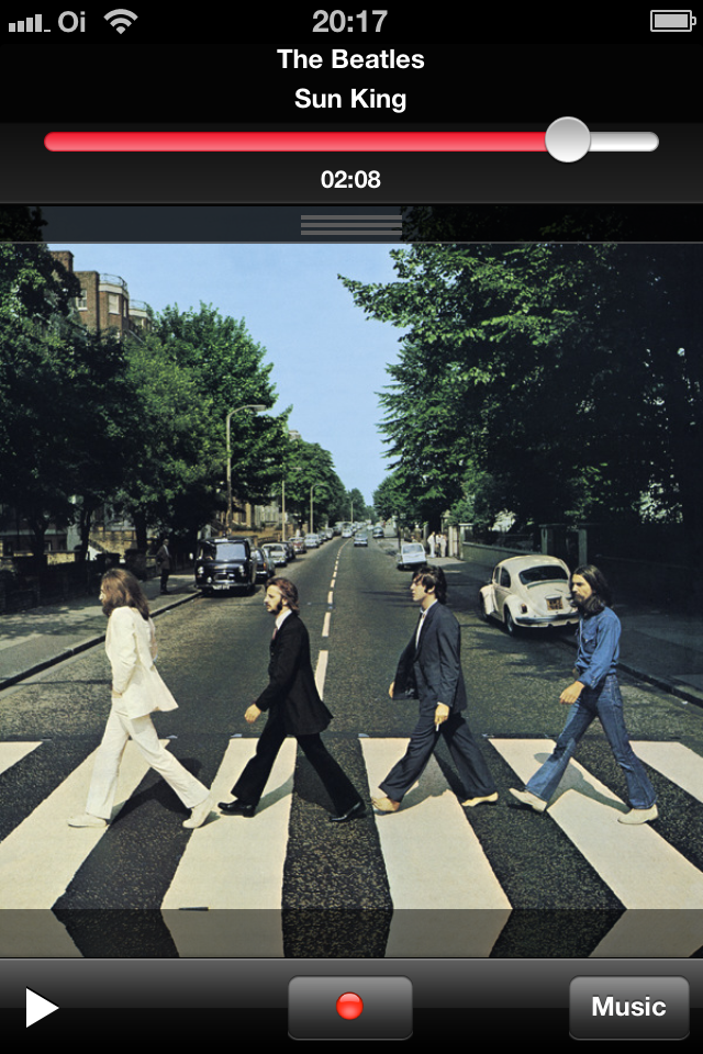 Reverse Music Player